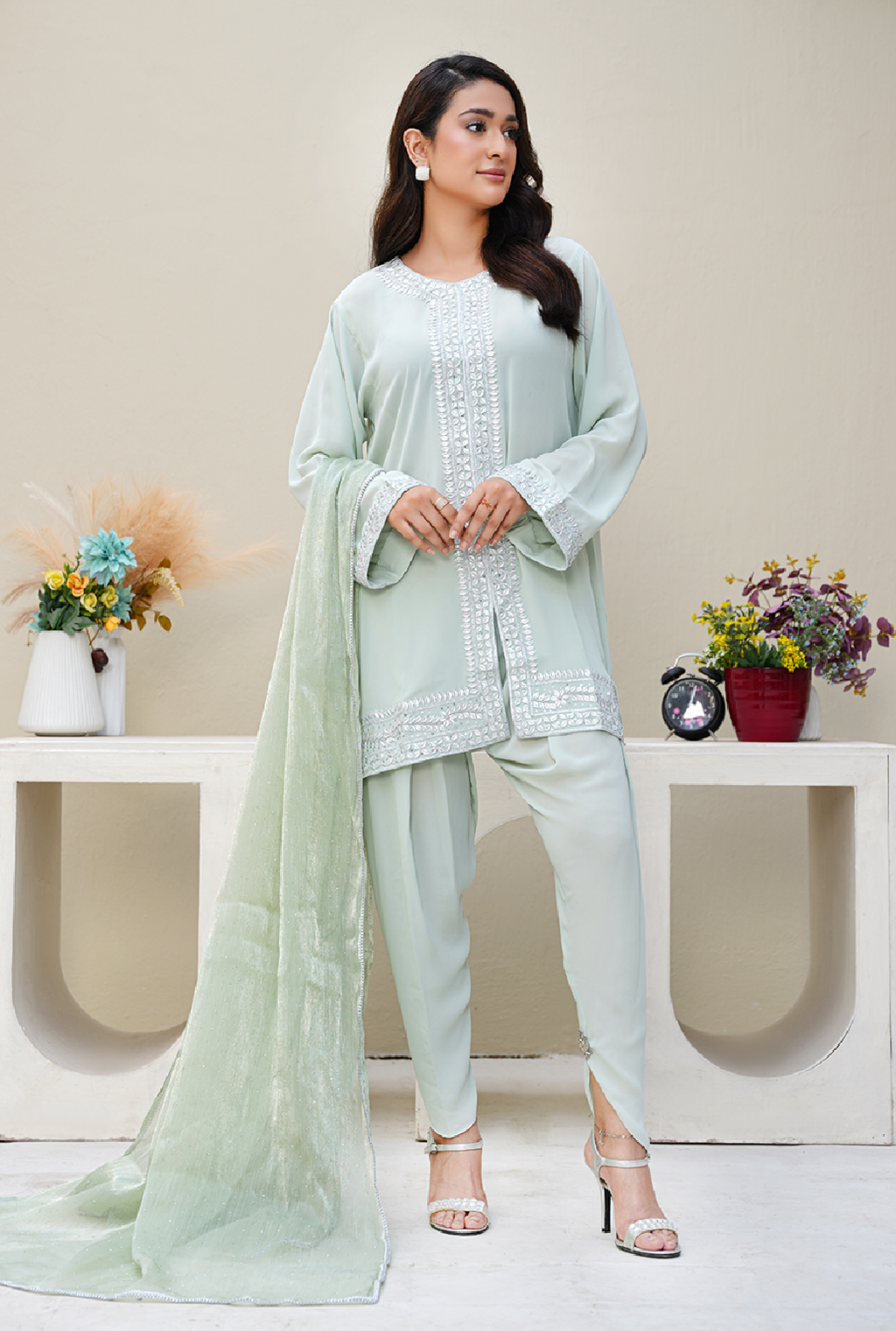 Mint Georgette