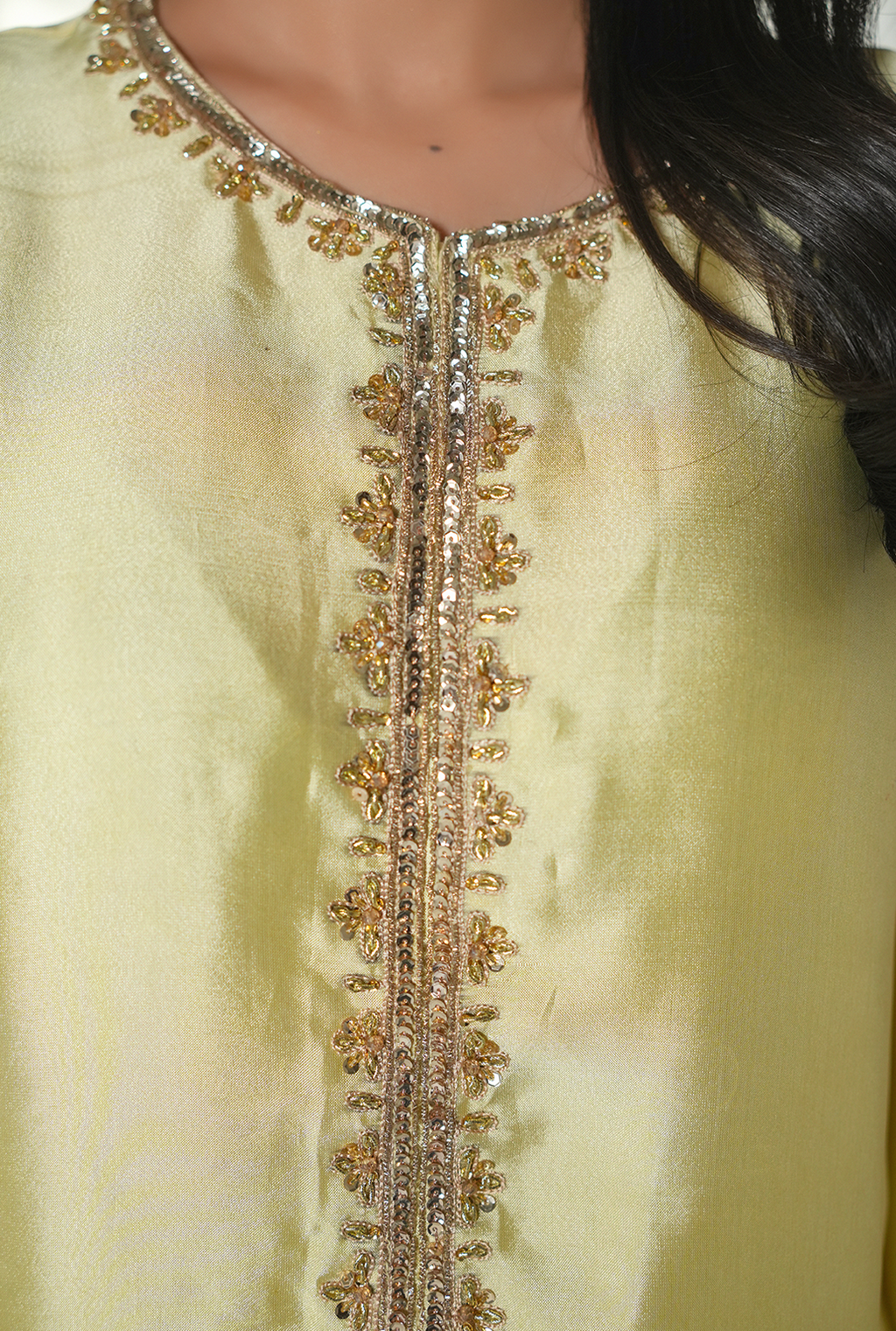 Golden Glow Silk Ensemble