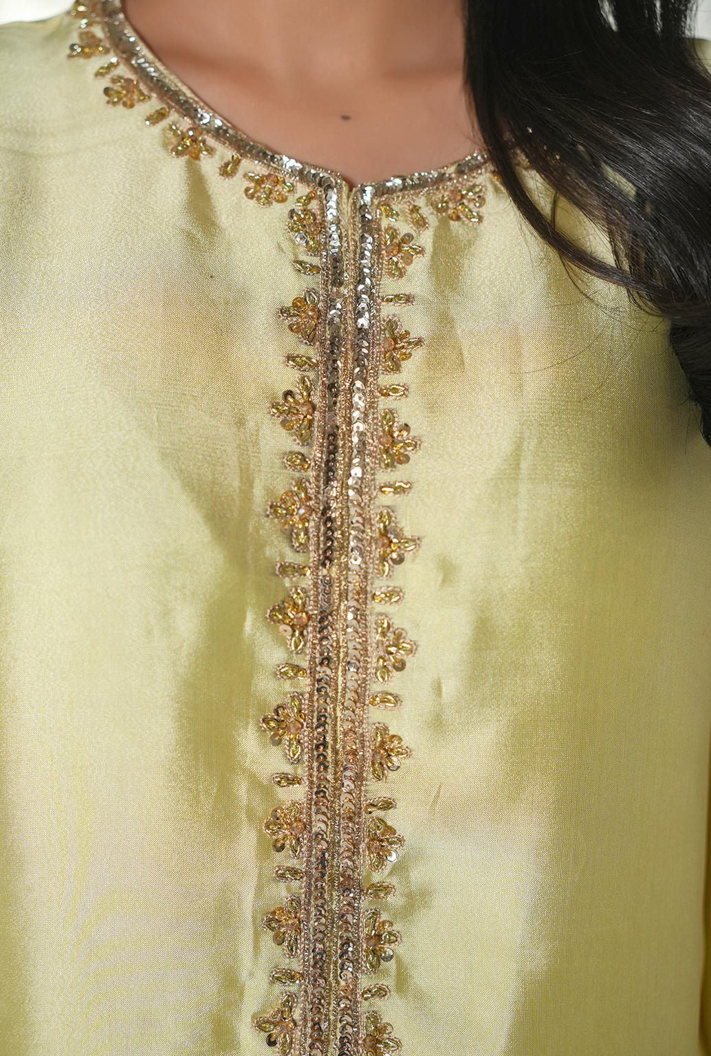 Golden Glow Silk Ensemble