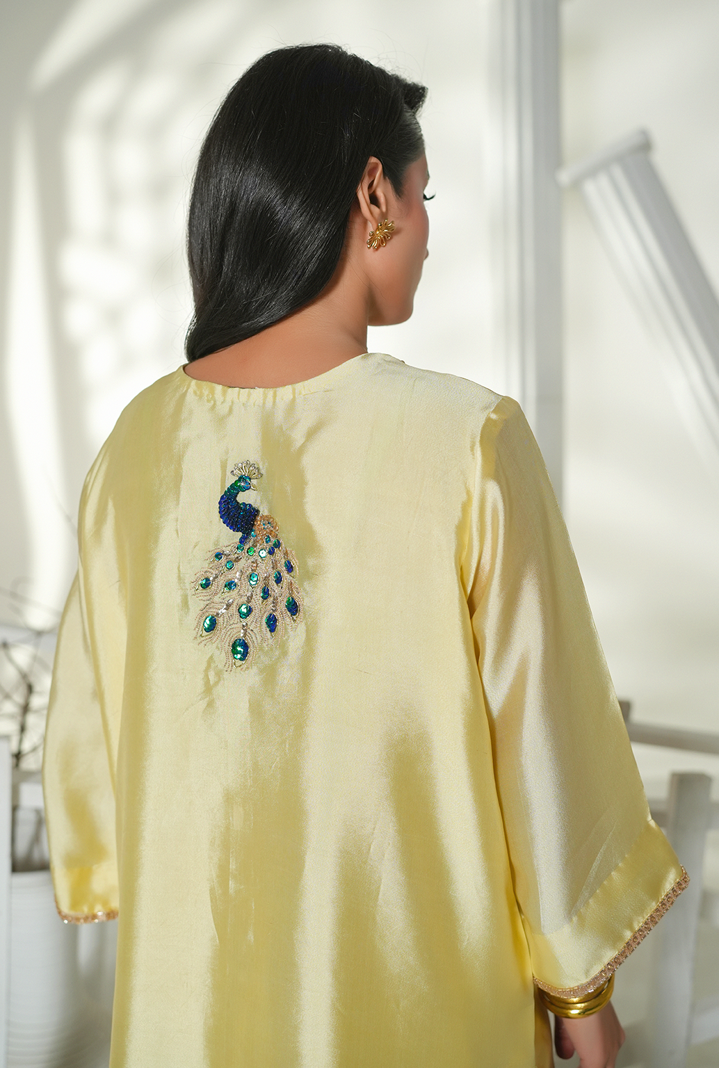 Golden Glow Silk Ensemble